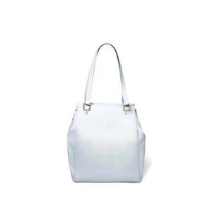 Women's Faux Leather Tote - A New Day™ Gray - New with Tags